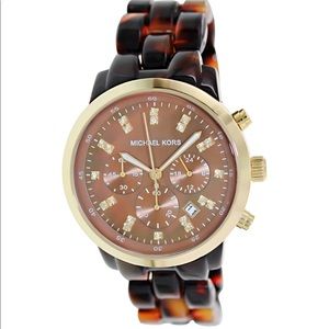 Michael Kors Tortoise Watch MK5216